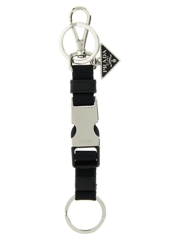 prada nylon keyring PRADA Nylon Keyring