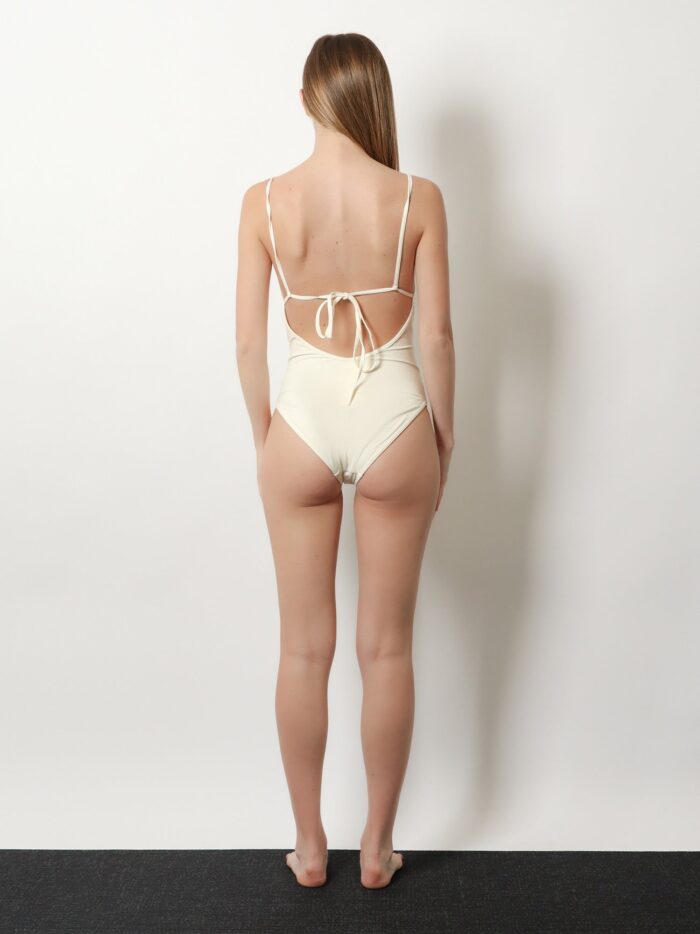 Toteme Nylon Scoop One-piece Swimsuit