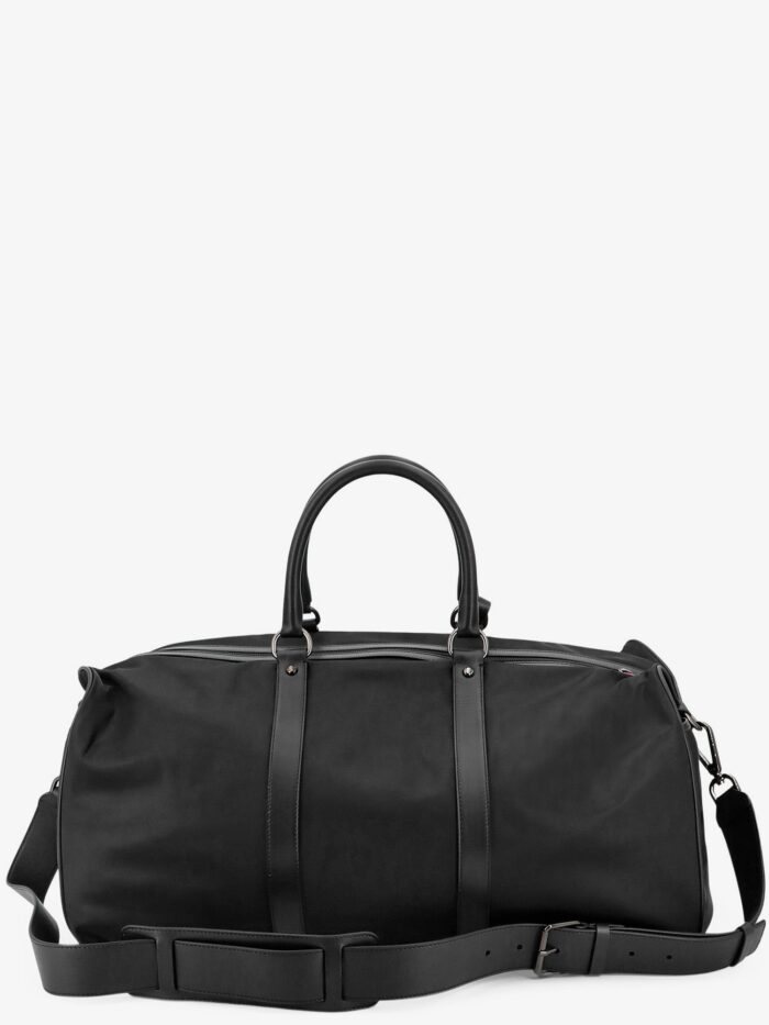 KITON CIRO PAONE Nylon Travel Bag With Leather Inserts