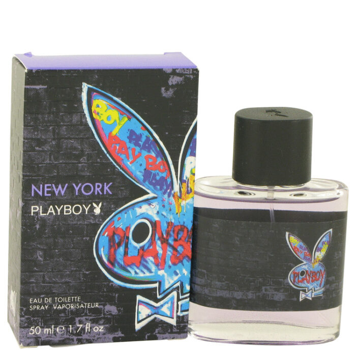 new york playboy by playboy eau de toilette spray 1.7 oz New York Playboy By Playboy - Eau De Toilette Spray 1.7 Oz - Image 1