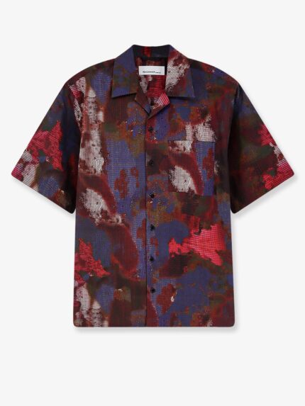 OAMC PEACEMAKER Boxy Multicolor Cotton Shirt