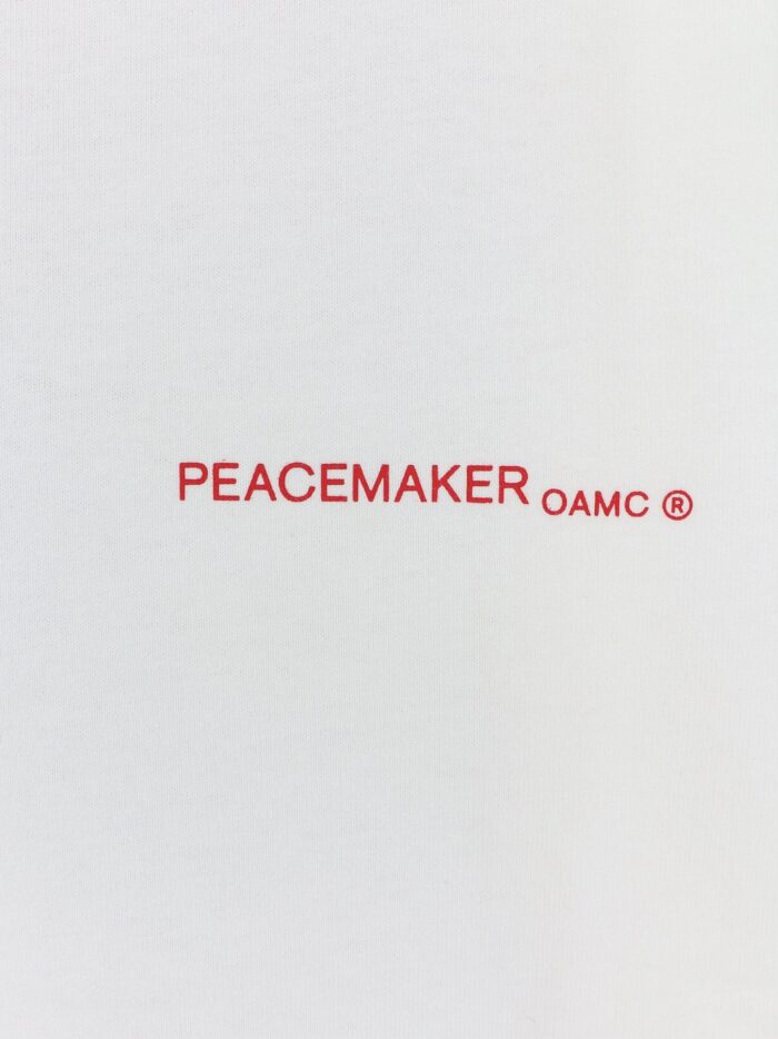 OAMC PEACEMAKER Cotton T-shir Twith Keys Print