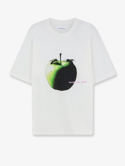 OAMC PEACEMAKER Cotton T-shirt With Apple Print