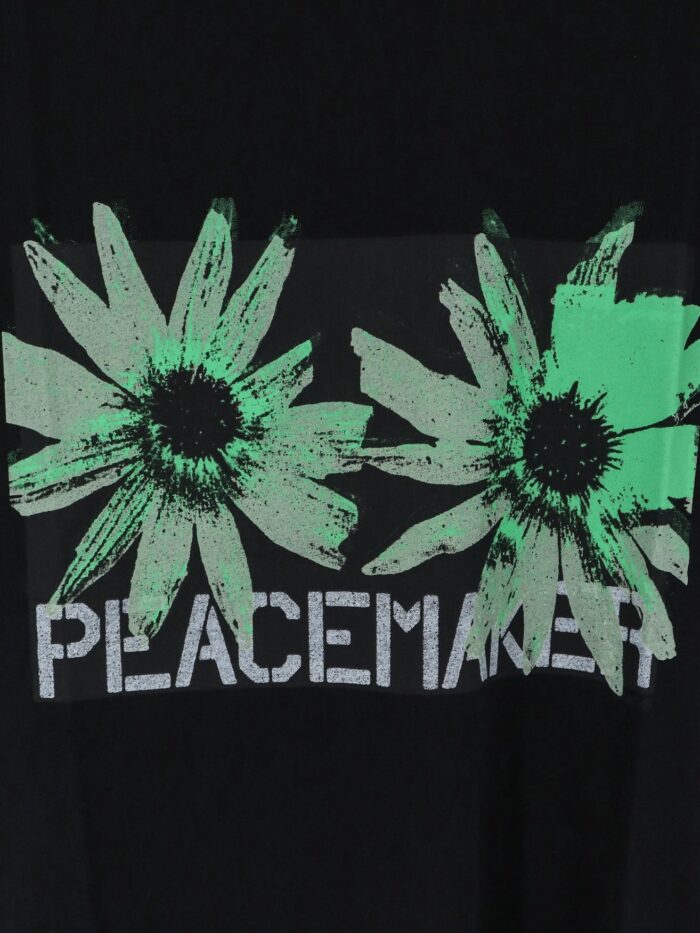 OAMC PEACEMAKER Cotton T-shirt With Floral Print