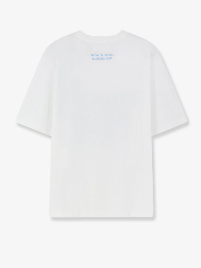 OAMC PEACEMAKER Cotton T-shirt With Floral Print