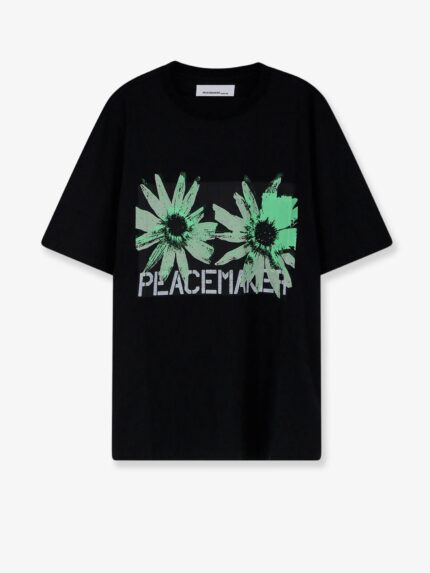 OAMC PEACEMAKER Cotton T-shirt With Floral Print