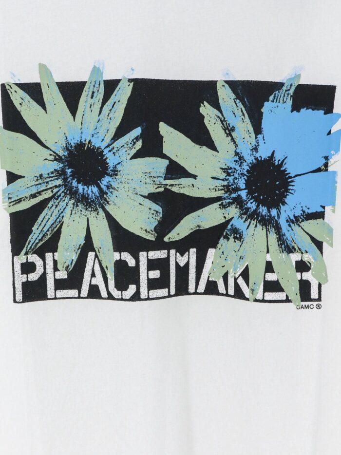 OAMC PEACEMAKER Cotton T-shirt With Floral Print