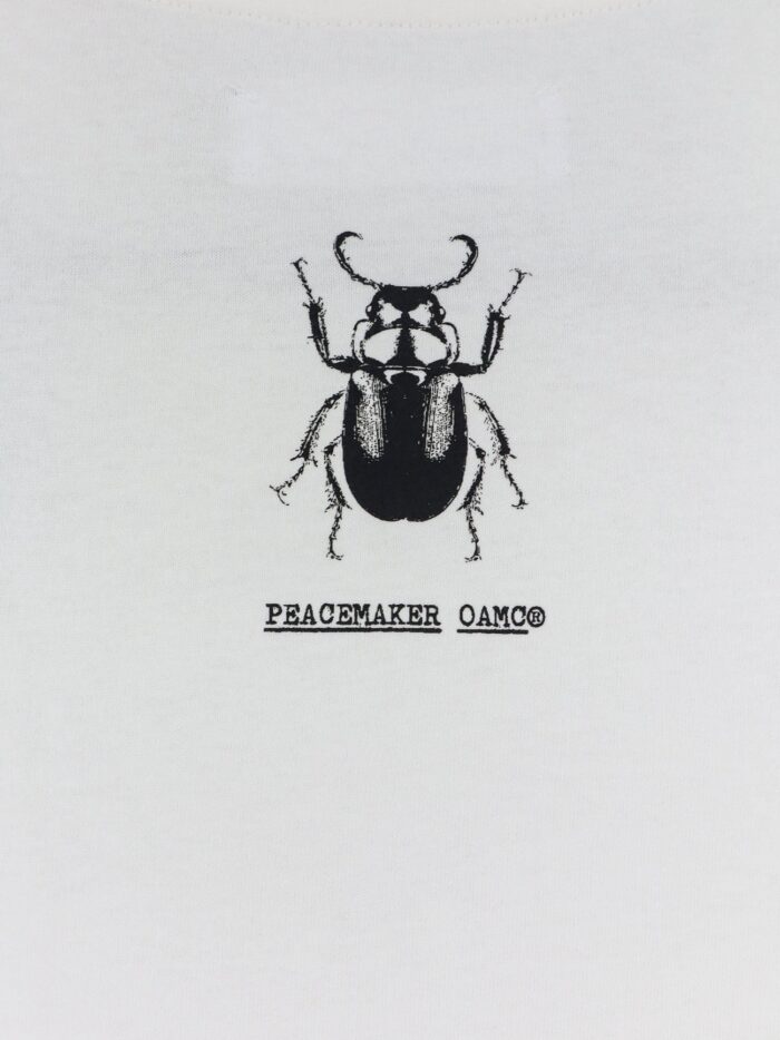 OAMC PEACEMAKER Cotton T-shirt With Stencil Print