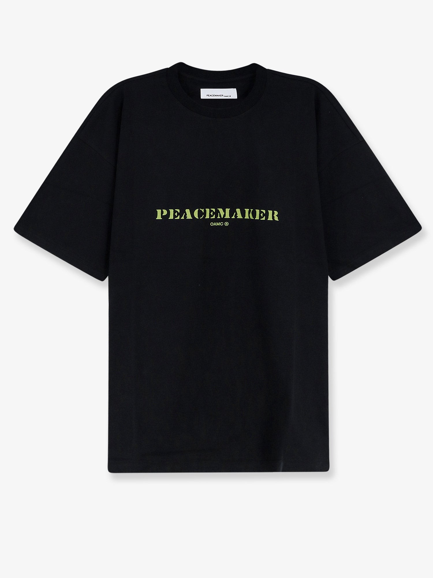 OAMC PEACEMAKER Cotton T-shirt With Stencil Print