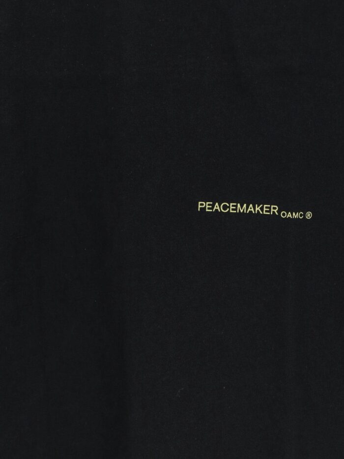 OAMC PEACEMAKER Cotton T-sirt With Dogs Print