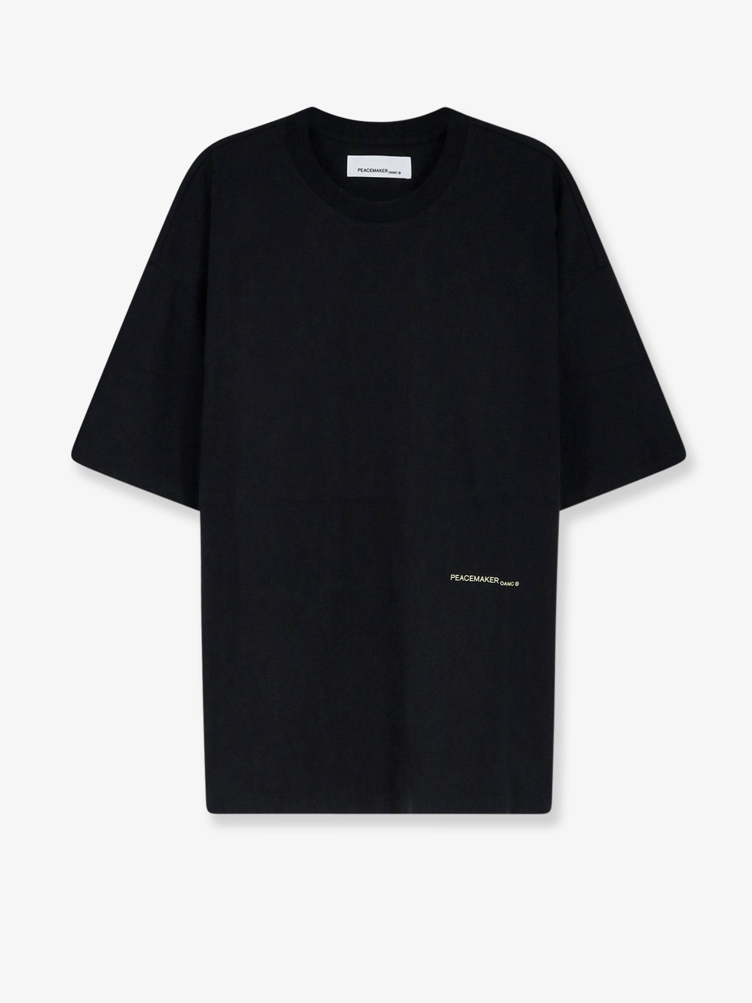 OAMC PEACEMAKER Cotton T-sirt With Dogs Print