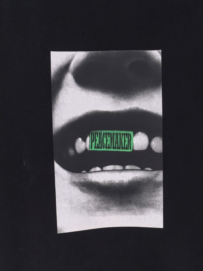 OAMC PEACEMAKER Loose Fit Crewneck Smile Print Sweatshirt