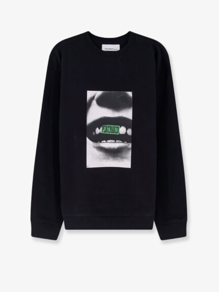 OAMC PEACEMAKER Loose Fit Crewneck Smile Print Sweatshirt
