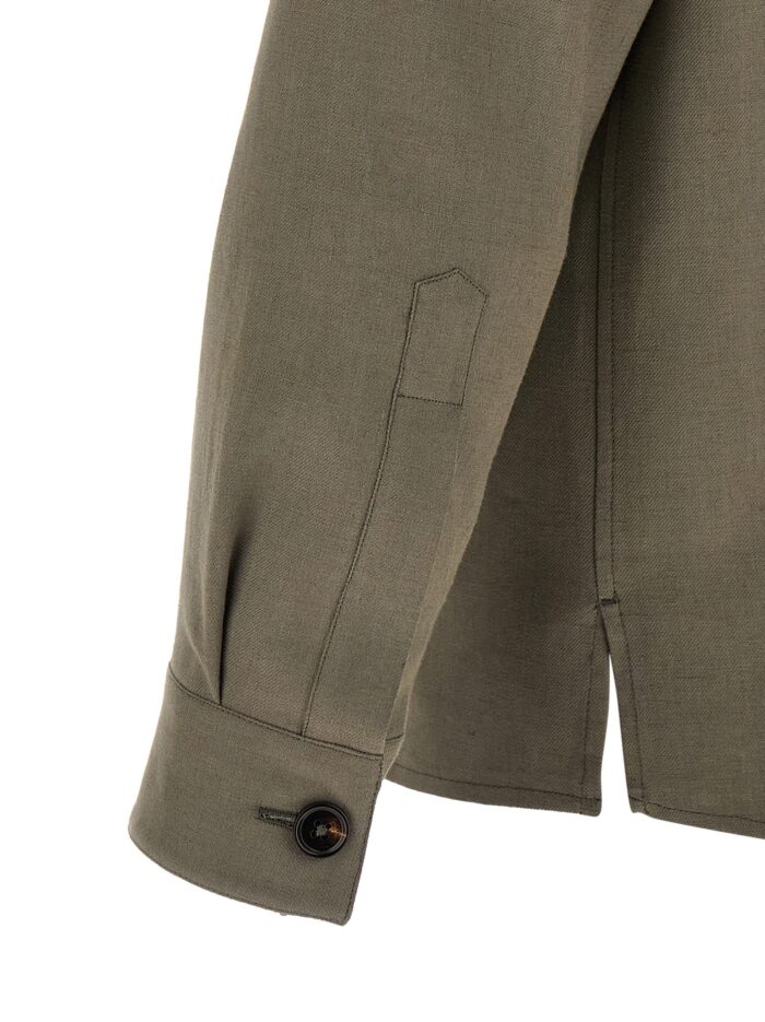 Zegna 'Oasi Lino' Overshirt