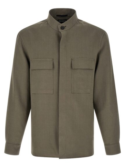 Zegna 'Oasi Lino' Overshirt