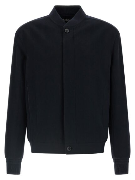 Zegna Oasis Cashmere Bomber Jacket