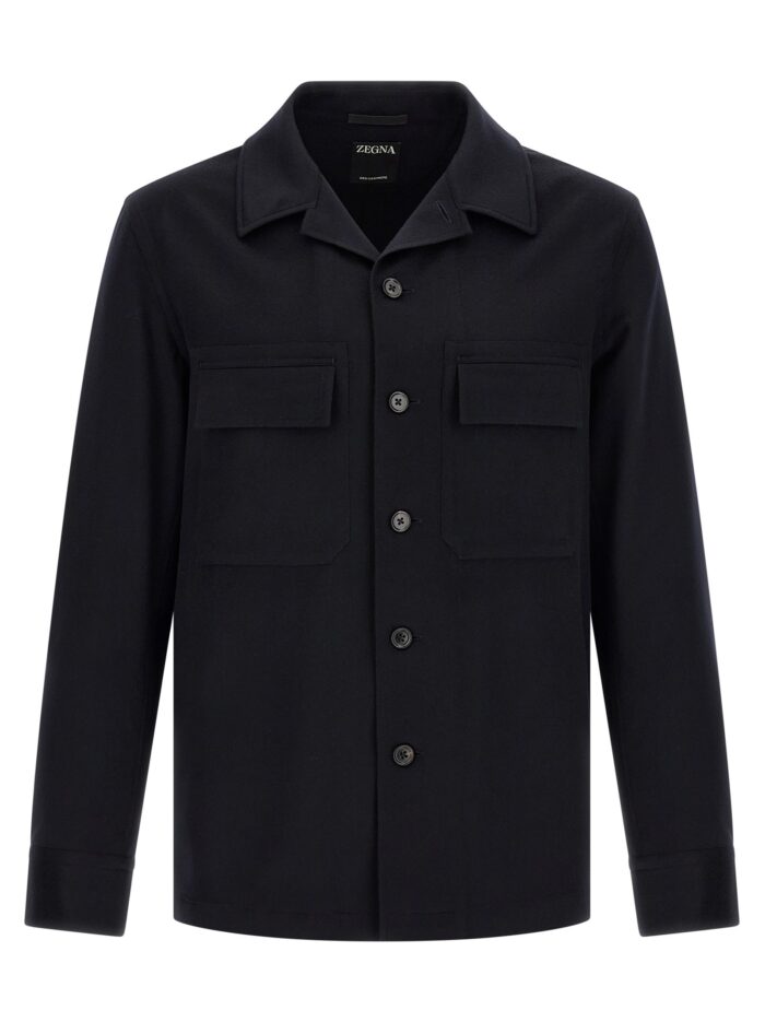 zegna oasis cashmere overshirt Zegna Oasis Cashmere Overshirt