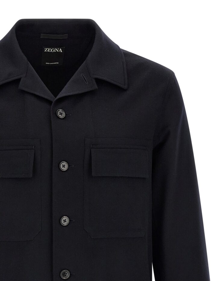 Zegna Oasis Cashmere Overshirt