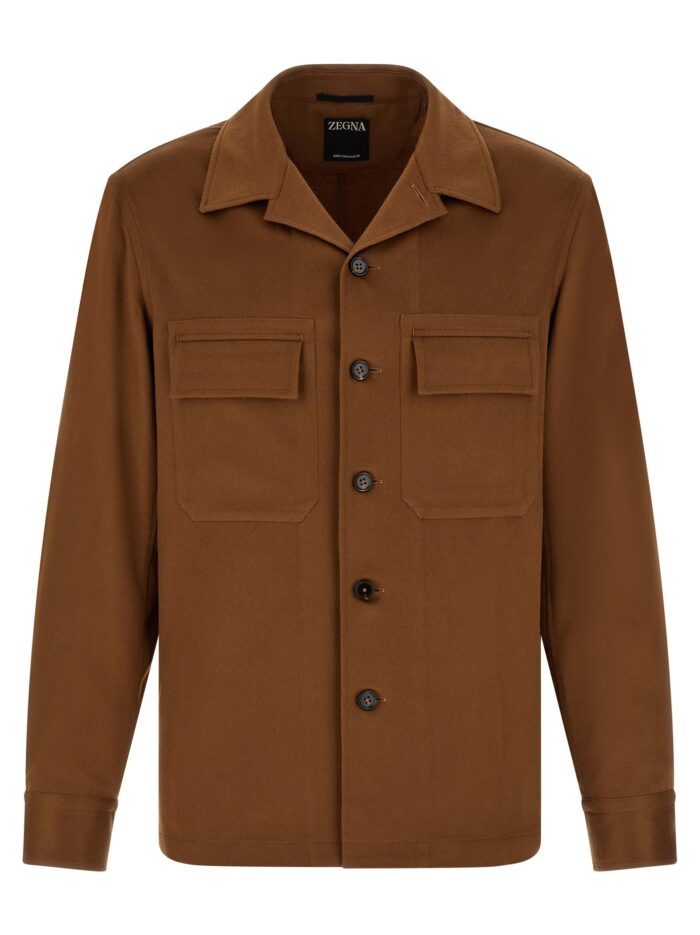 zegna oasis cashmere overshirt Zegna Oasis Cashmere Overshirt