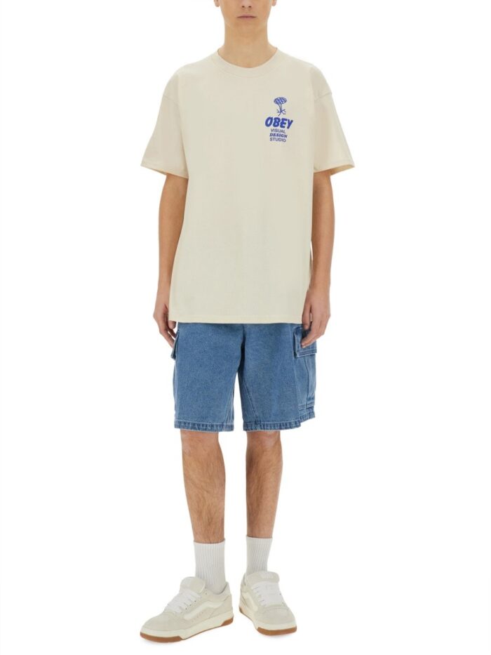 OBEY "BUILDING STRONG MINDS" T-SHIRT