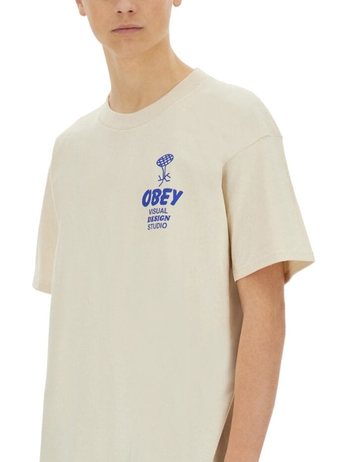 OBEY "BUILDING STRONG MINDS" T-SHIRT