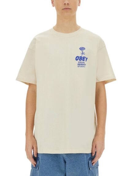 OBEY "BUILDING STRONG MINDS" T-SHIRT