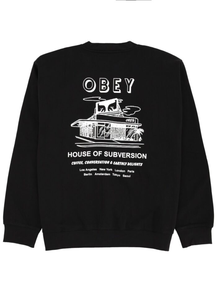 OBEY "HOUSE OF SUBVERSION" SWEATSHIRT