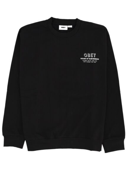 OBEY "HOUSE OF SUBVERSION" SWEATSHIRT