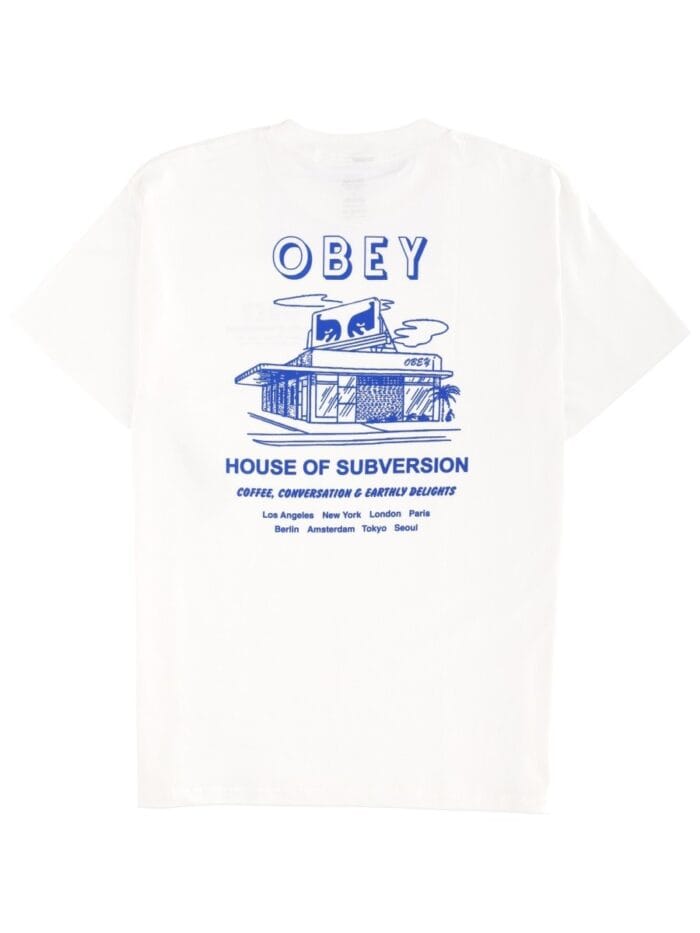 OBEY "HOUSE OF SUBVERSION" T-SHIRT