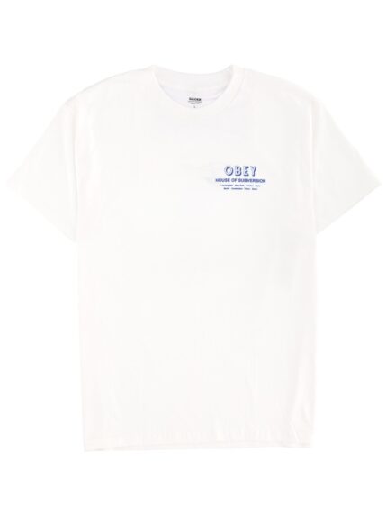OBEY "HOUSE OF SUBVERSION" T-SHIRT