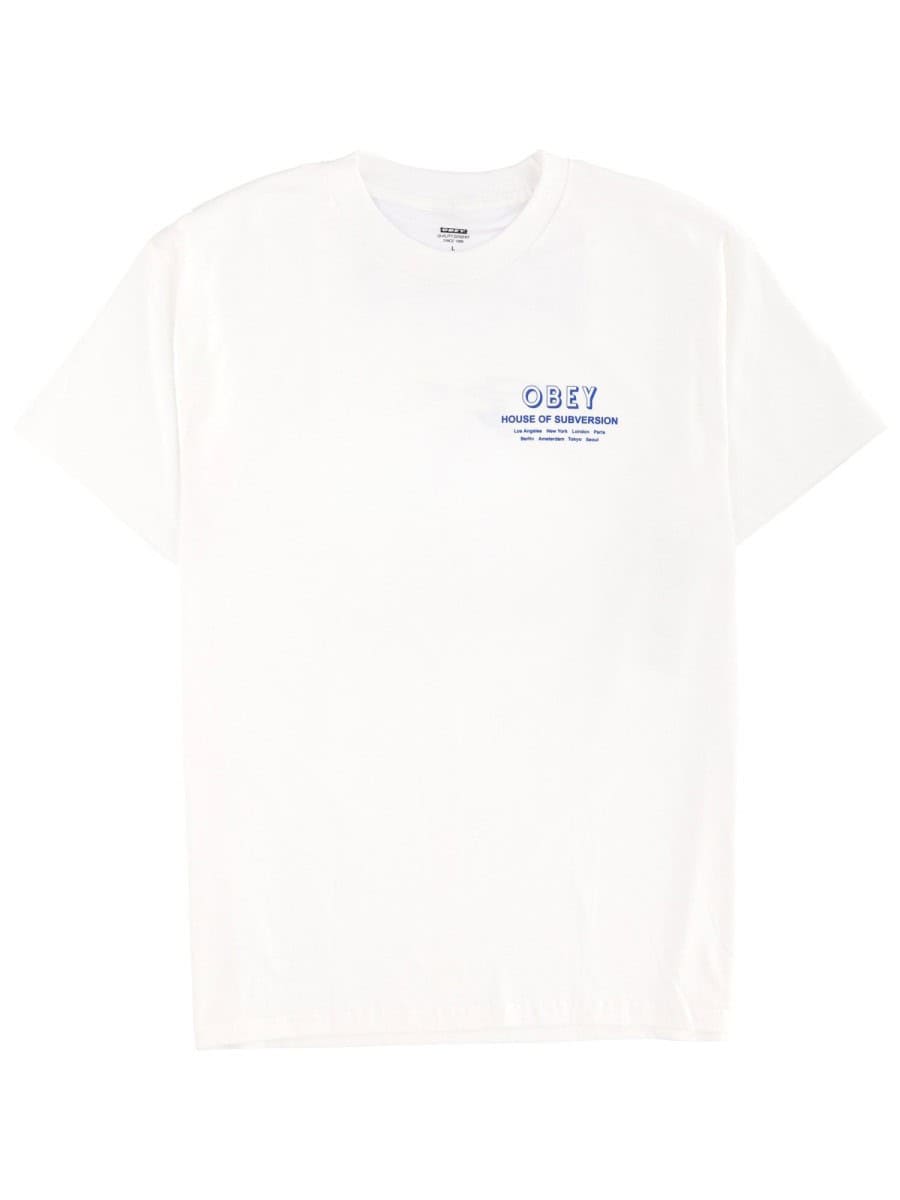 OBEY "HOUSE OF SUBVERSION" T-SHIRT