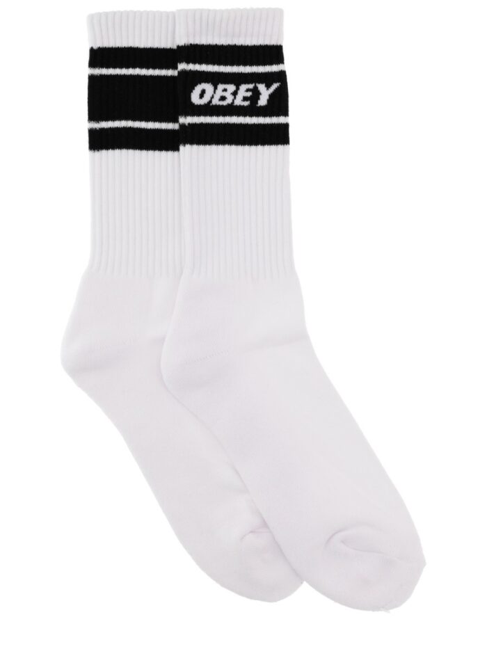 OBEY SOCKS WITH LOGO