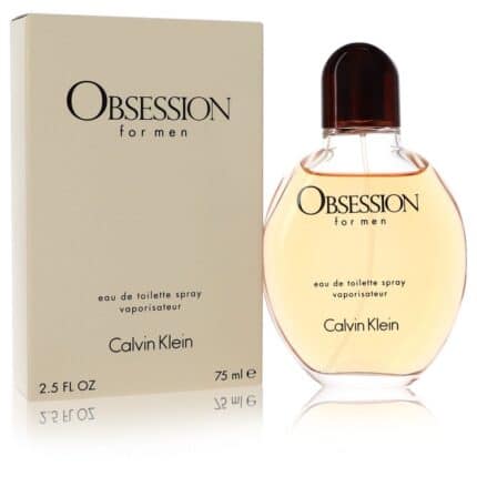 Obsession By Calvin Klein - Eau De Toilette Spray 2.5 Oz