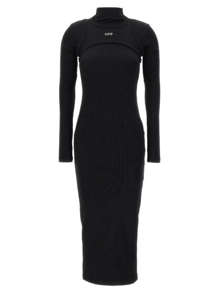Off-white 'Off Stamp Rib' Dress