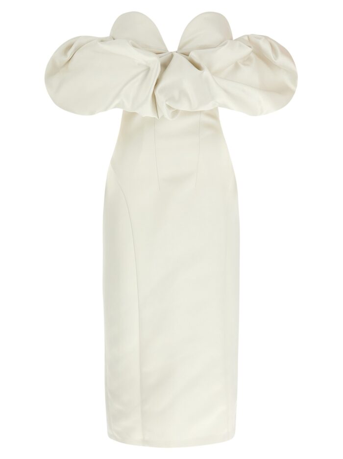 elisabetta franchi off the shoulder dress Elisabetta Franchi Off-the-shoulder Dress
