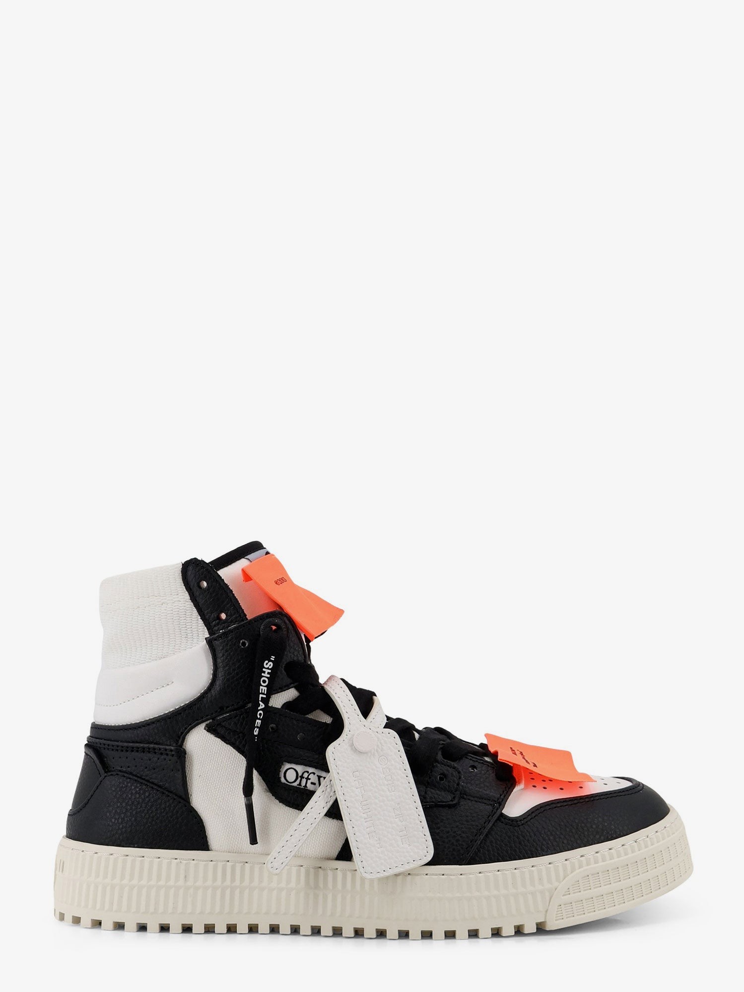 Off-White 3.0 Court High Top Leather Sneakers