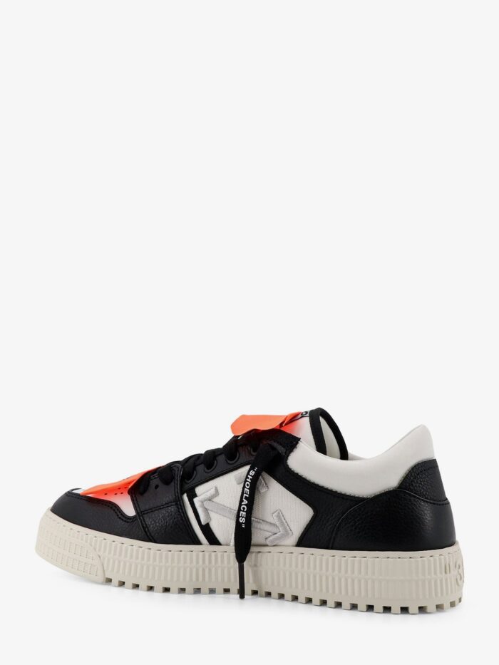Off-White 3.0 Court Low Top Leather Sneakers