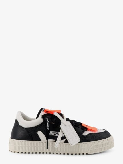 Off-White 3.0 Court Low Top Leather Sneakers