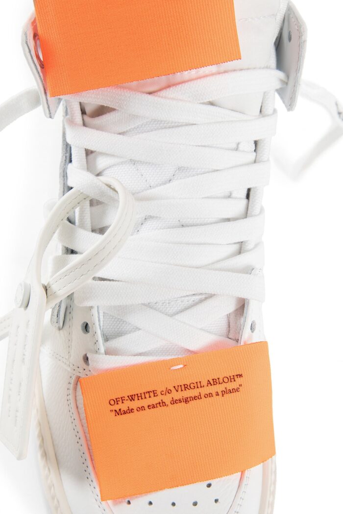 OFF-WHITE 3.0 Off Courte Leather Sneakers