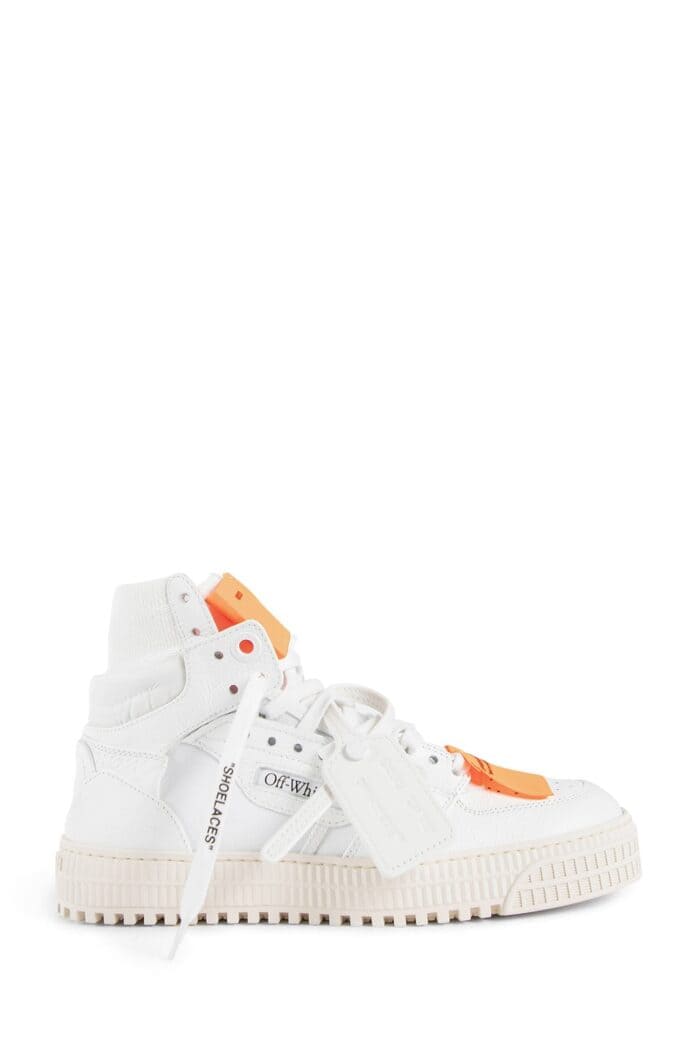 OFF-WHITE 3.0 Off Courte Leather Sneakers