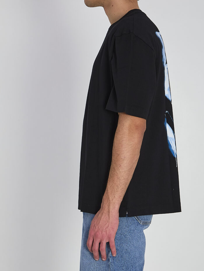 Off White 3D Arrow Spray T-shirt