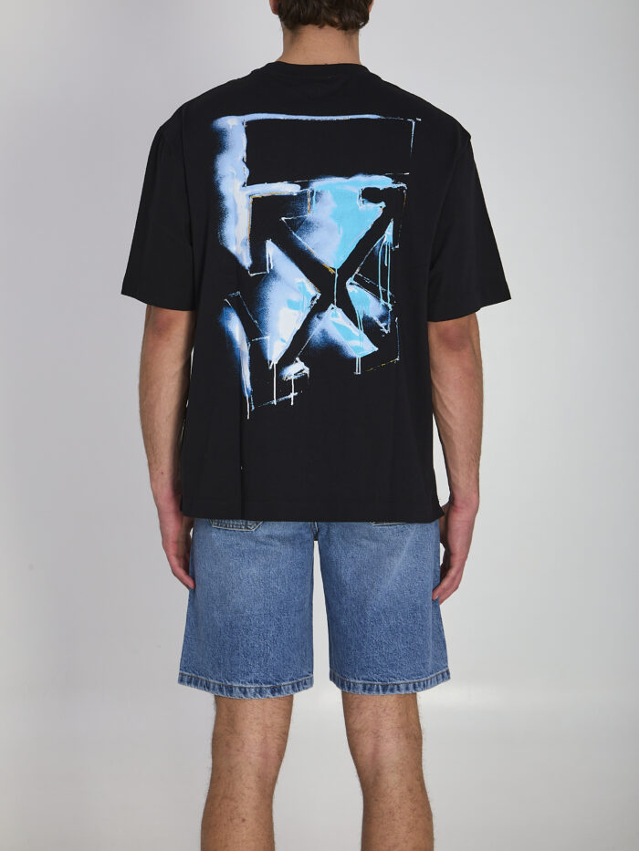 Off White 3D Arrow Spray T-shirt