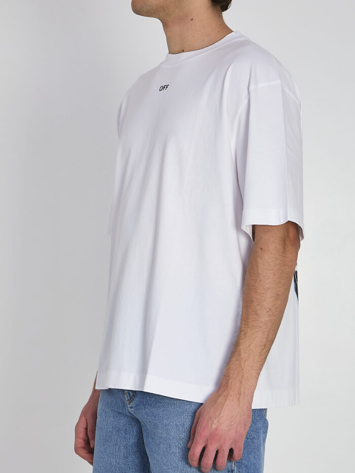 Off White 3D Arrow Spray T-shirt