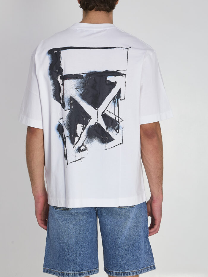 Off White 3D Arrow Spray T-shirt