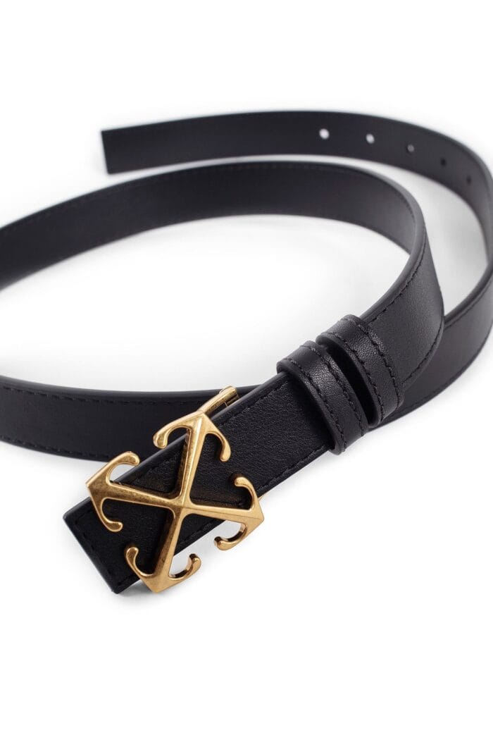 OFF-WHITE Arrow Leather Belt