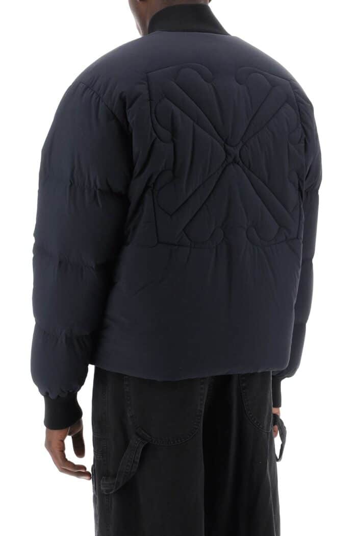 OFF-WHITE Arrow Short Puffer Jacket