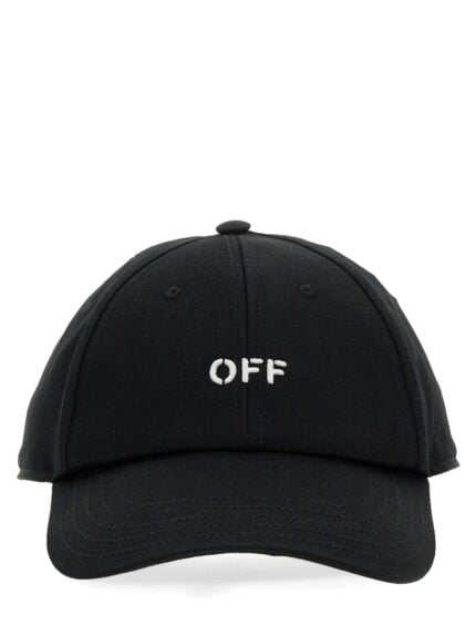 Off-white BASEBALL HAT WITH LOGO