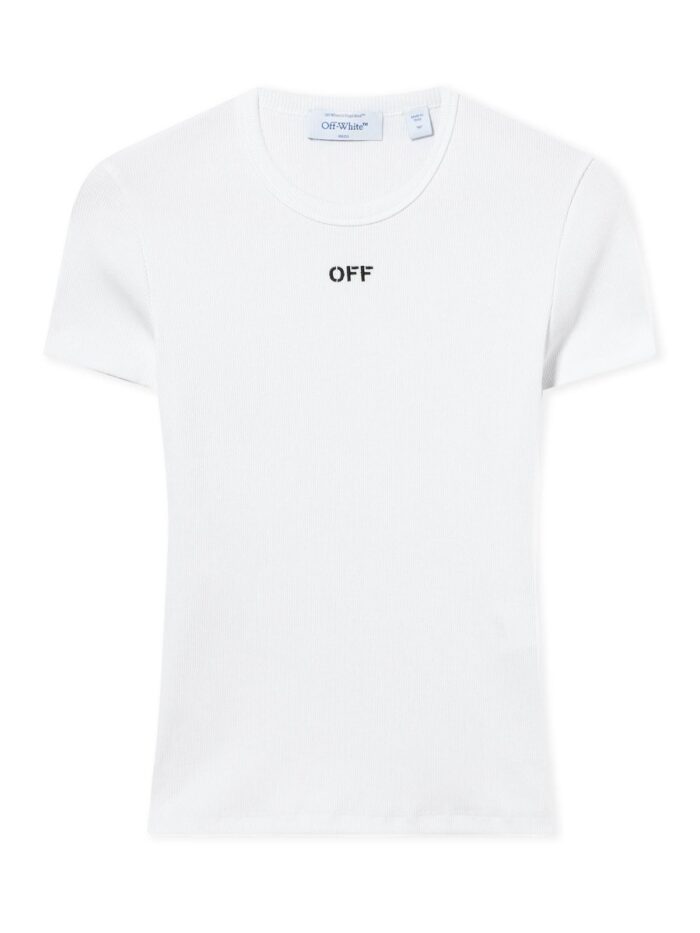Off-white BASIC T-SHIRT WITH LOGO