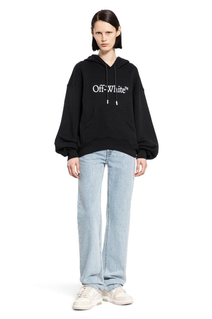 OFF-WHITE Big Bookish Logo Hoodie