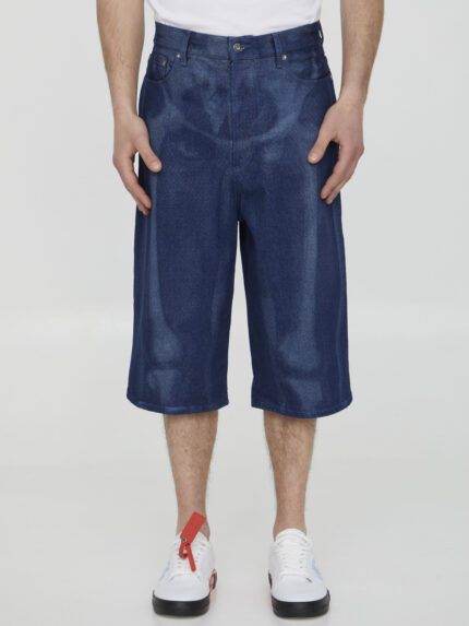 Off White Body Scan bermuda shorts